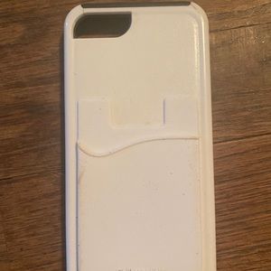 White iPhone 7/8 case with wallet